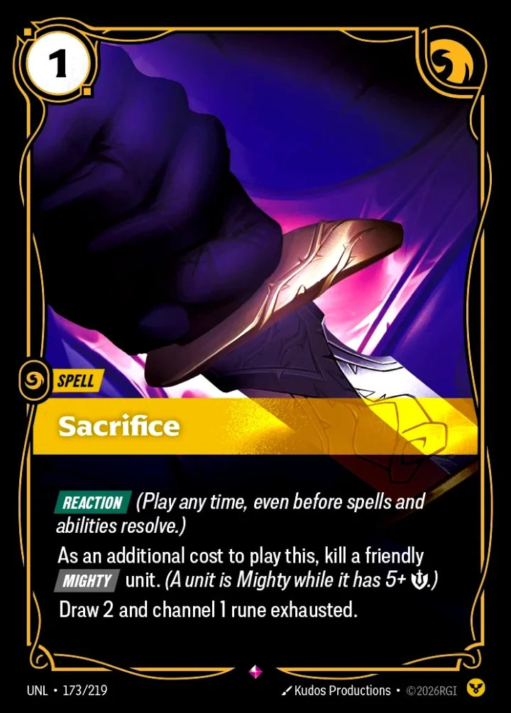 Sacrifice