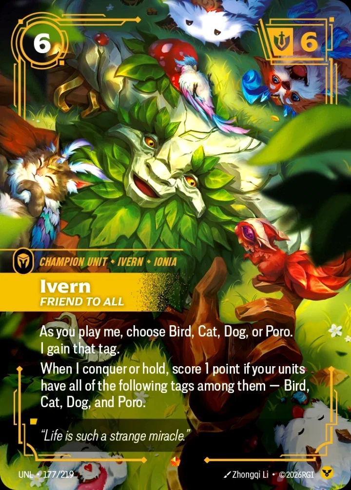 Ivern, Friend to All (V.1 - Epic)