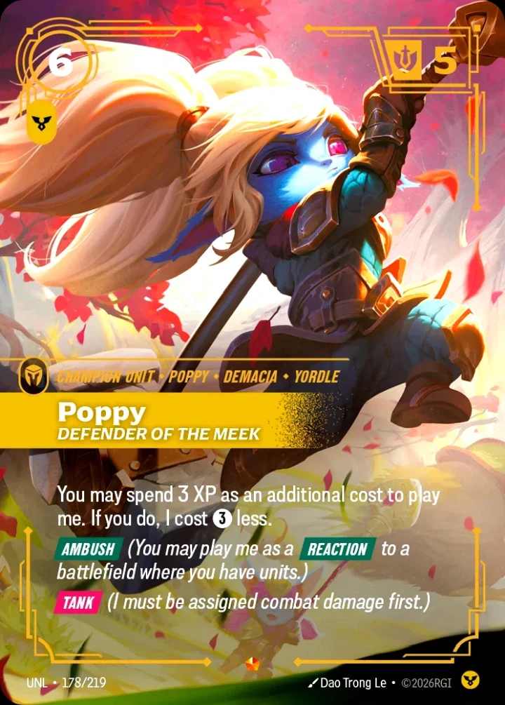 Poppy, Defender of the Meek (V.1 - Epic)