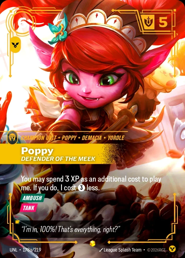 Poppy, Defender of the Meek (V.2 - Showcase)