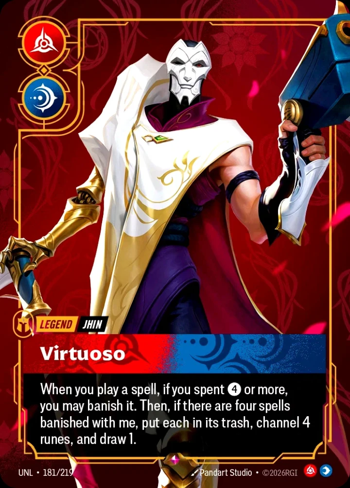 Jhin, Virtuoso (V.1 - Rare)