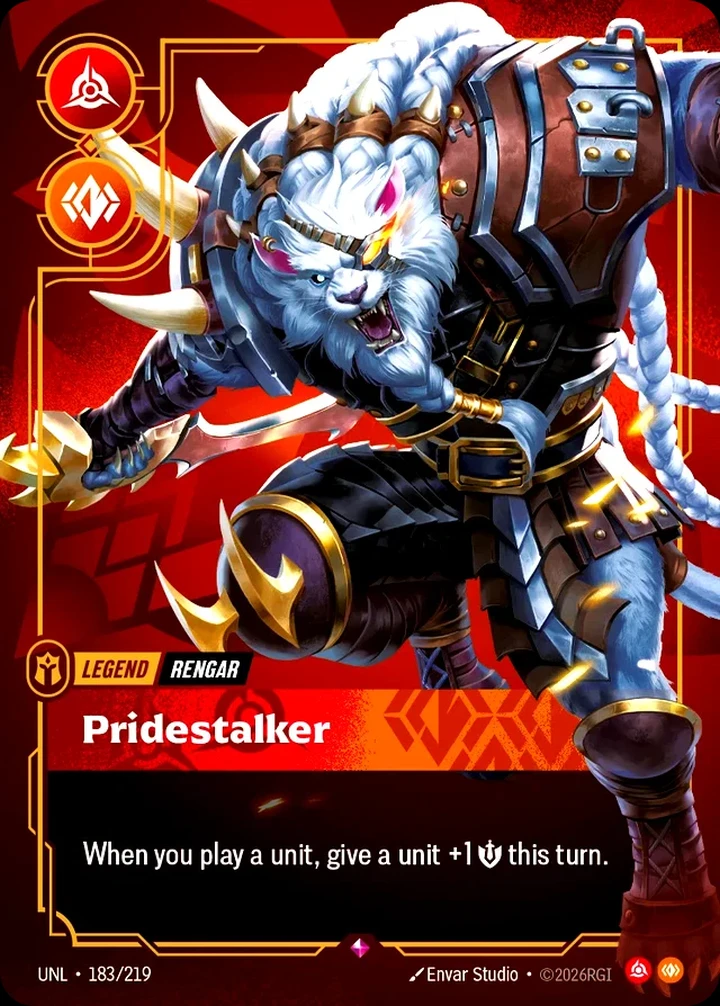 Rengar, Pridestalker (V.1 - Rare)