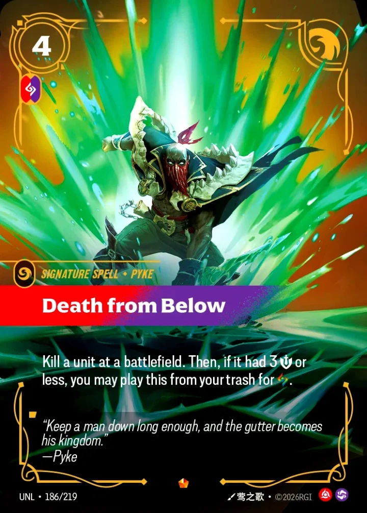 Death from Below