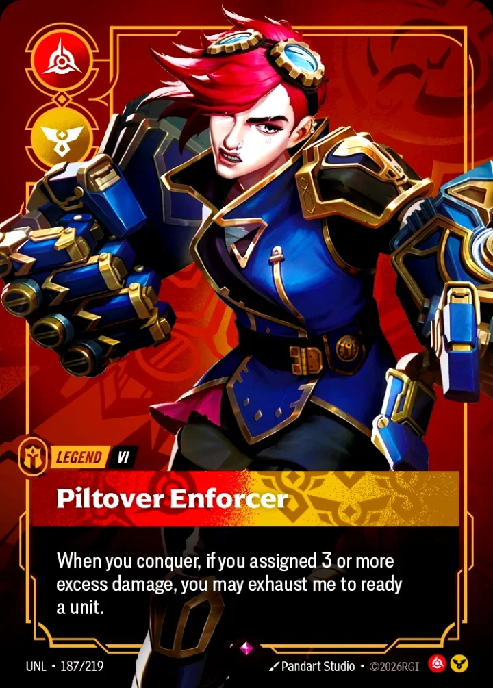Vi, Piltover Enforcer (V.1 - Rare)