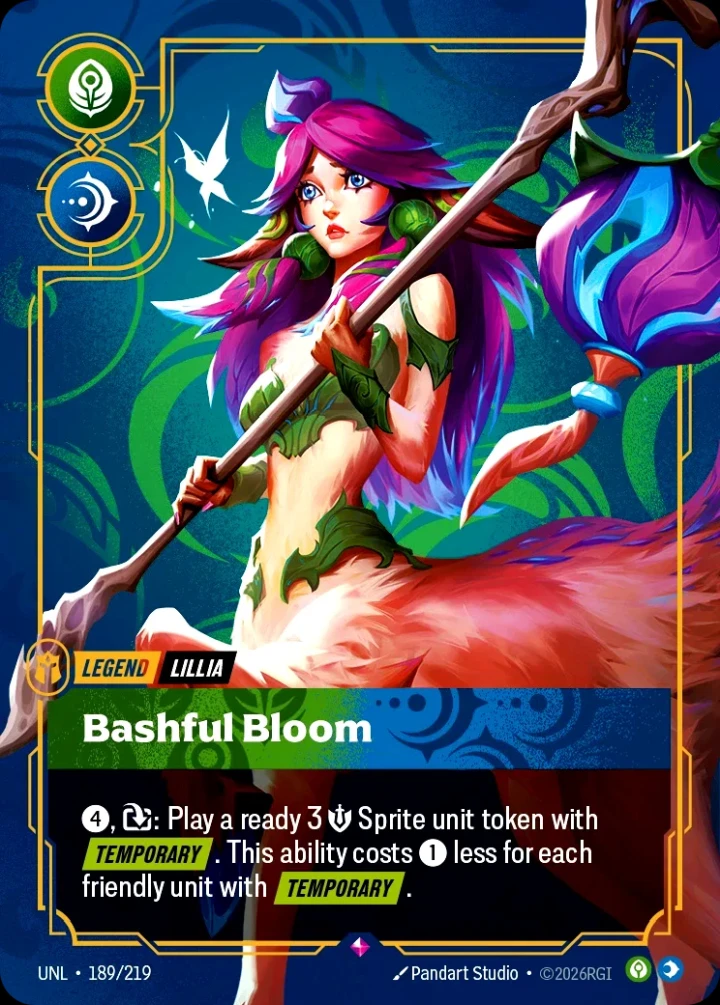 Lillia, Bashful Bloom (V.1 - Rare)