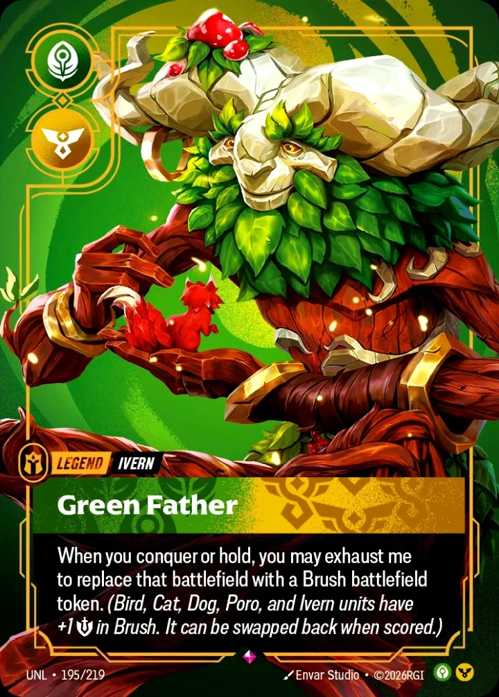 Ivern, Green Father (V.1 - Rare)