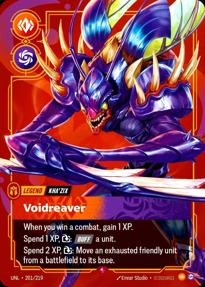Kha'Zix, Voidreaver (V.1 - Rare)