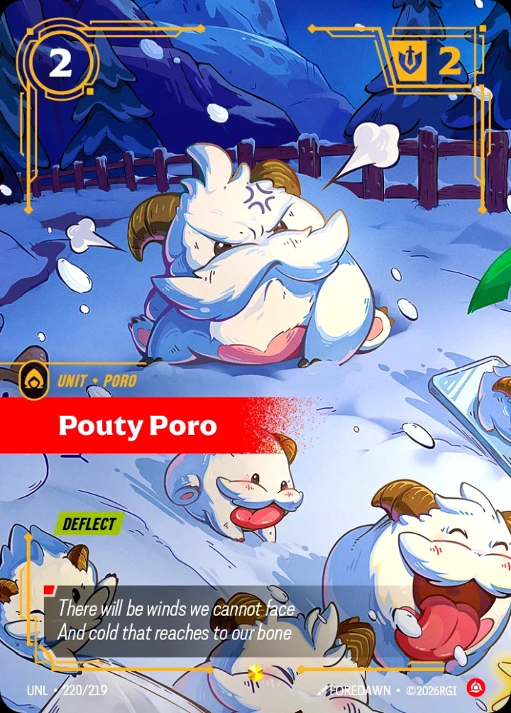 Pouty Poro