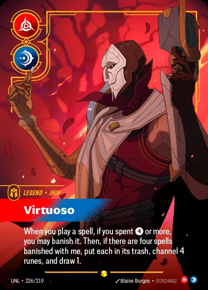 Jhin, Virtuoso (V.2 - Showcase)