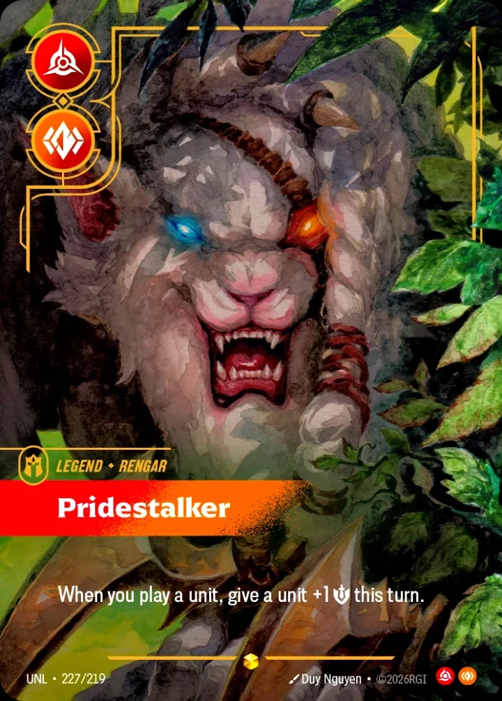 Rengar, Pridestalker (V.2 - Showcase)