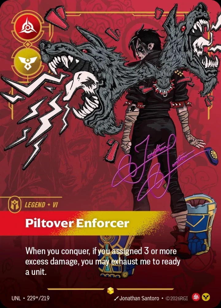 Vi, Piltover Enforcer (V.3 - Signed Showcase)