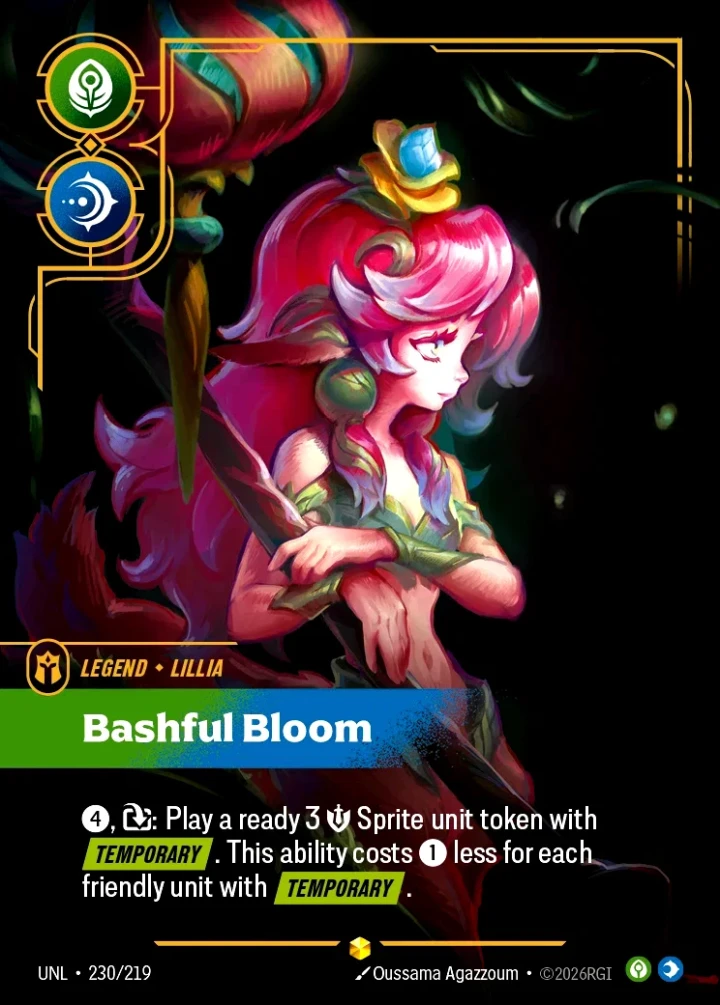 Lillia, Bashful Bloom (V.2 - Showcase)