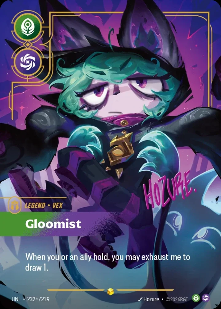 Vex, Gloomist (V.3 - Signed Showcase)
