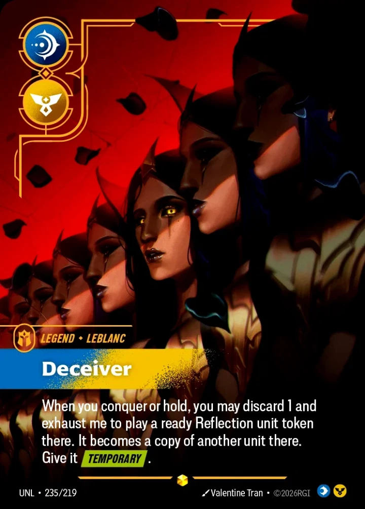 Leblanc, Deceiver (V.2 - Showcase)