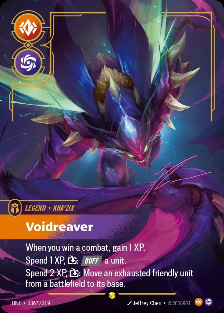 Kha'Zix, Voidreaver (V.3 - Signed Showcase)