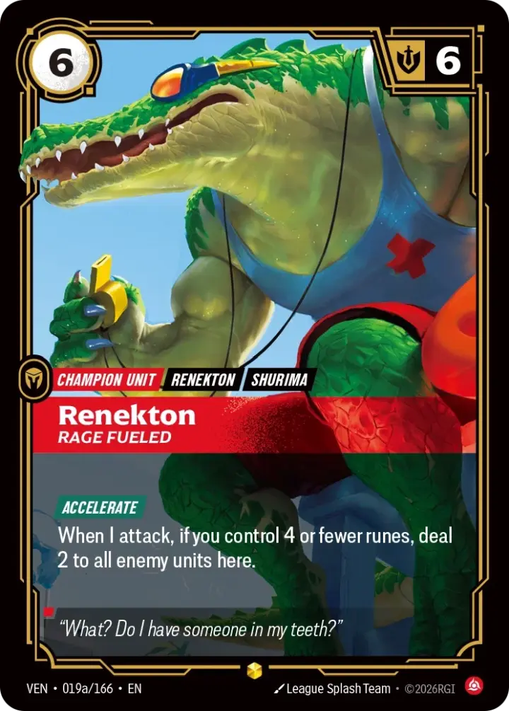 Renekton, Rage Fueled (V.2 - Showcase)