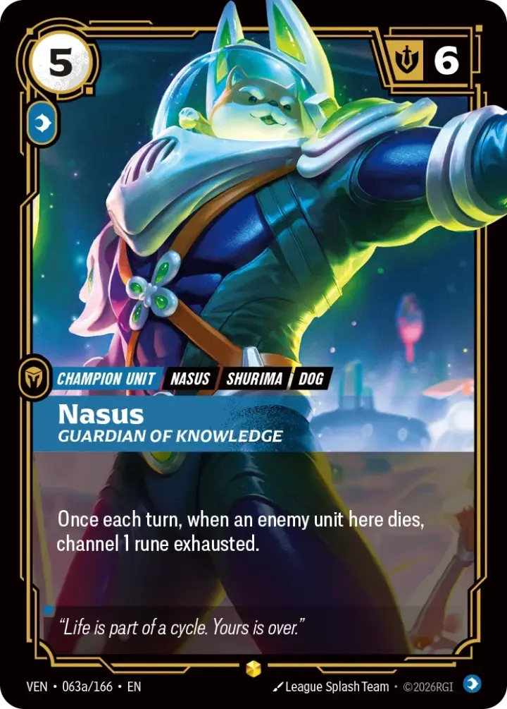 Nasus, Guardian of Knowledge (V.2 - Showcase)