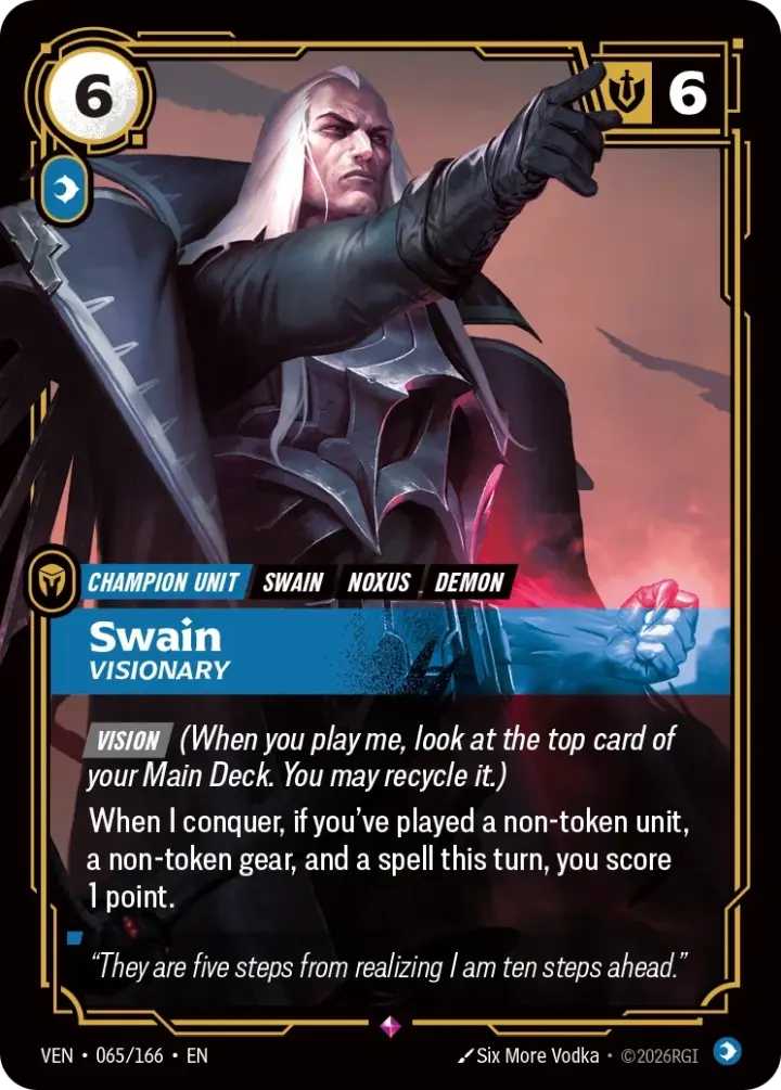 Swain, Visionary (V.1 - Rare)