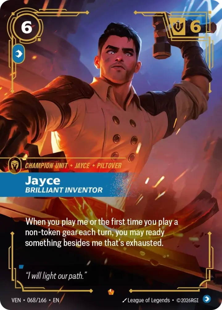 Jayce, Brilliant Inventor (V.1 - Epic)
