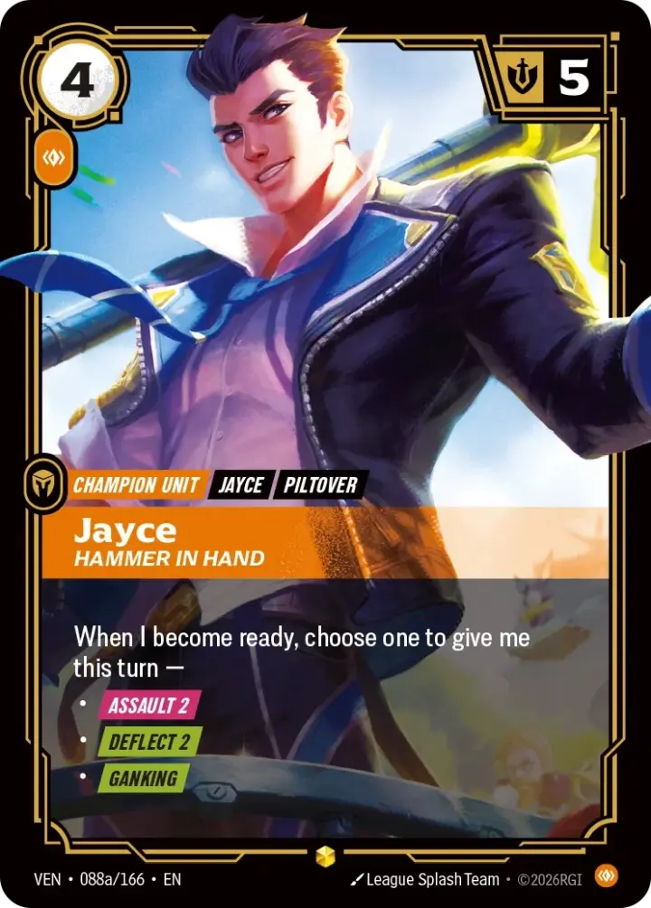 Jayce, Hammer in Hand (V.2 - Showcase)