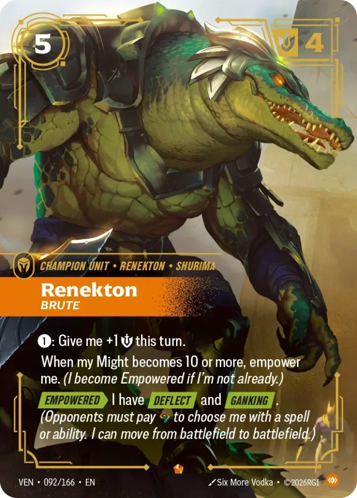 Renekton, Brute (V.1 - Epic)