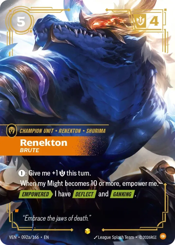 Renekton, Brute (V.2 - Showcase)