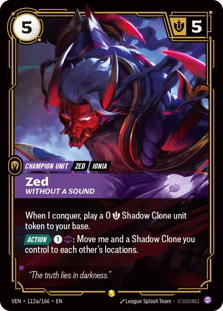 Zed, Without a Sound (V.2 - Showcase)