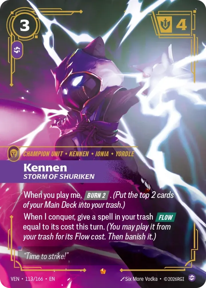 Kennen, Storm of Shuriken (V.1 - Epic)