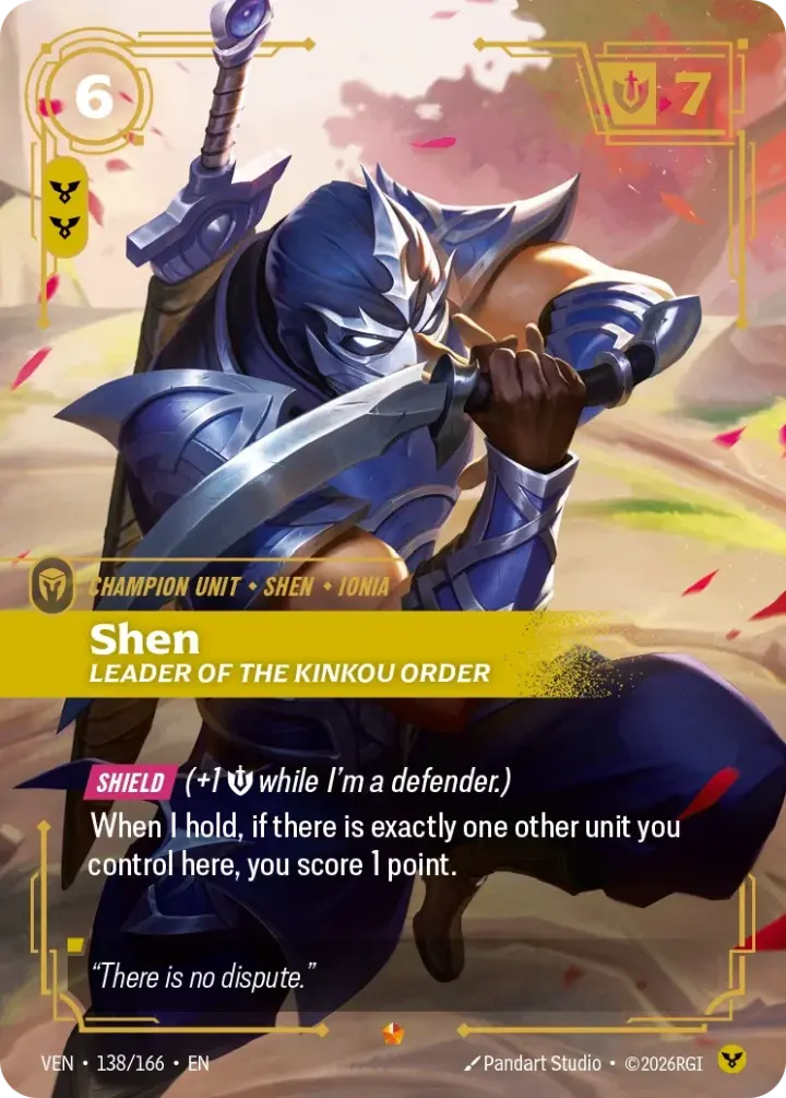 Shen, Leader of the Kinkou Order (V.1 - Epic)