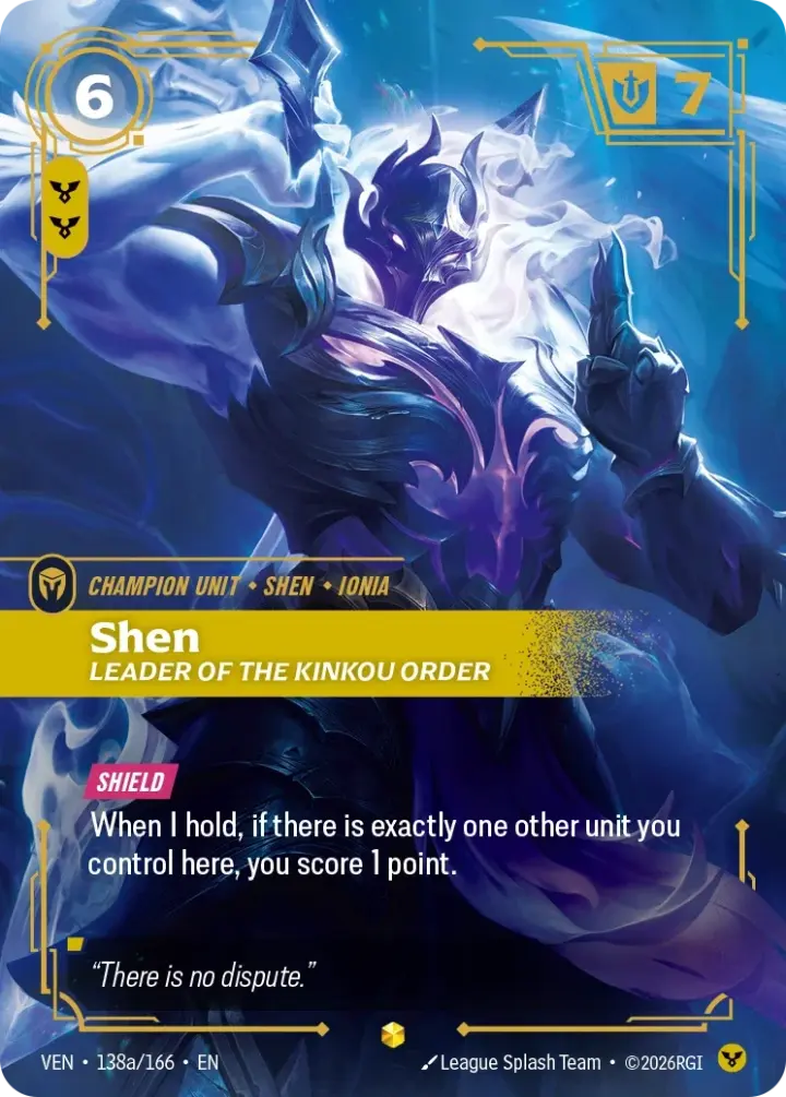 Shen, Leader of the Kinkou Order (V.2 - Showcase)