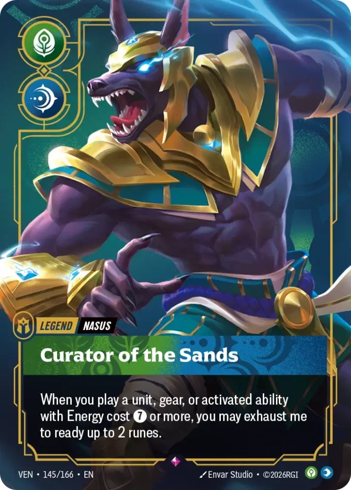 Nasus, Curator of the Sands (V.1 - Rare)