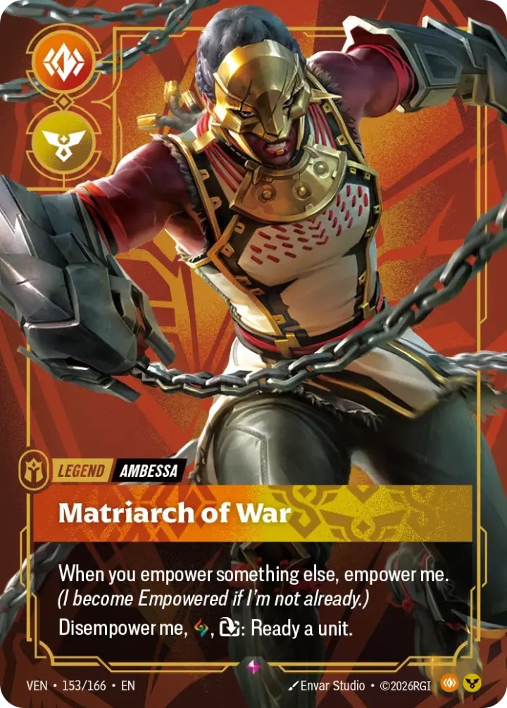 Ambessa, Matriarch of War (V.1 - Rare)