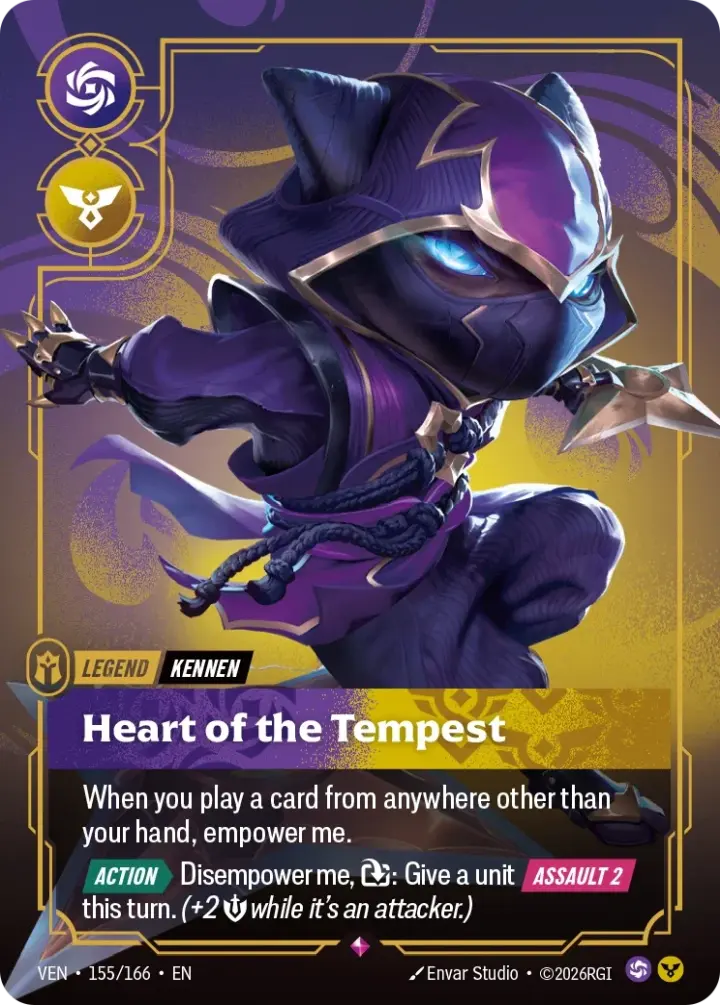 Kennen, Heart of the Tempest (V.1 - Rare)