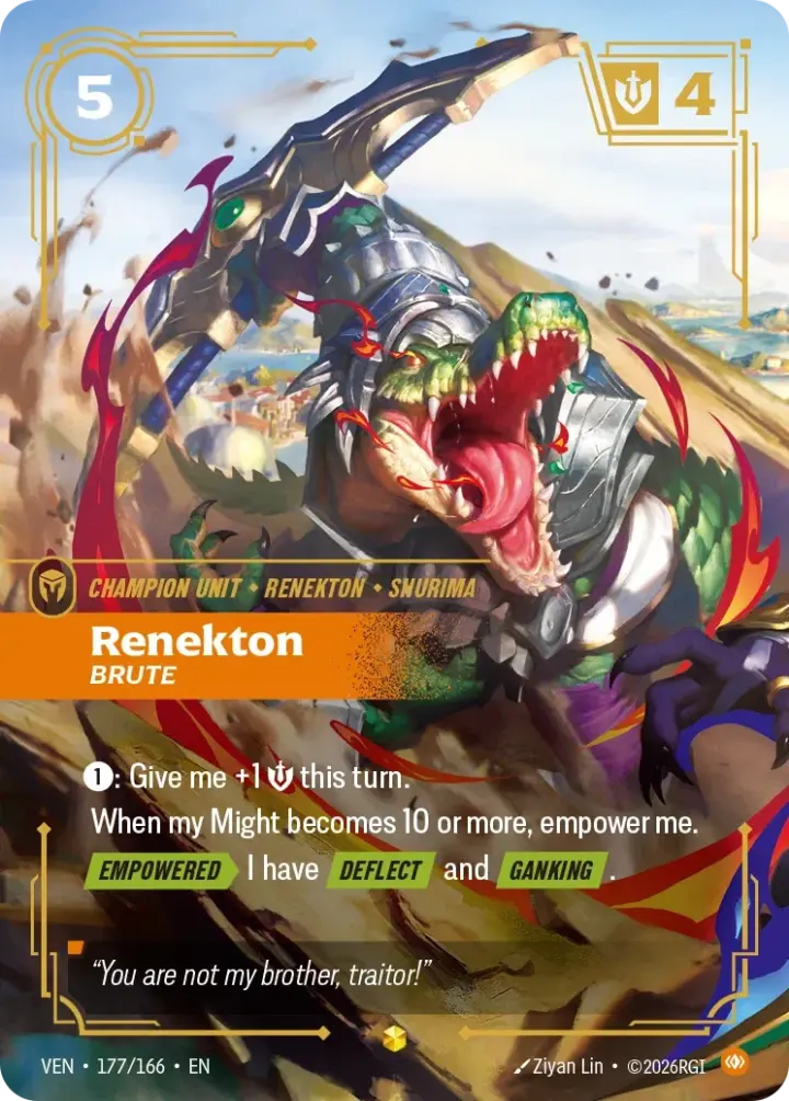 Renekton, Brute (V.3 - Showcase)