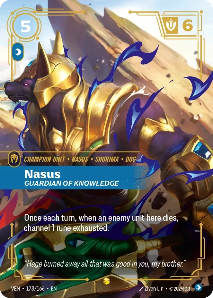 Nasus, Guardian of Knowledge (V.3 - Showcase)