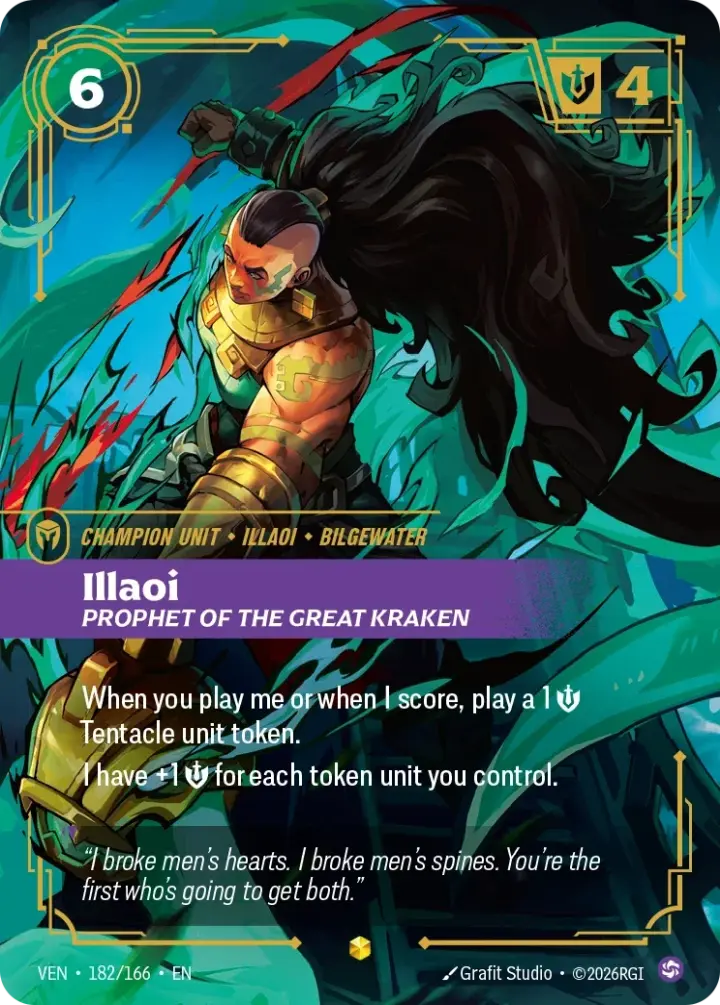Illaoi, Prophet of the Great Kraken (V.2 - Showcase)