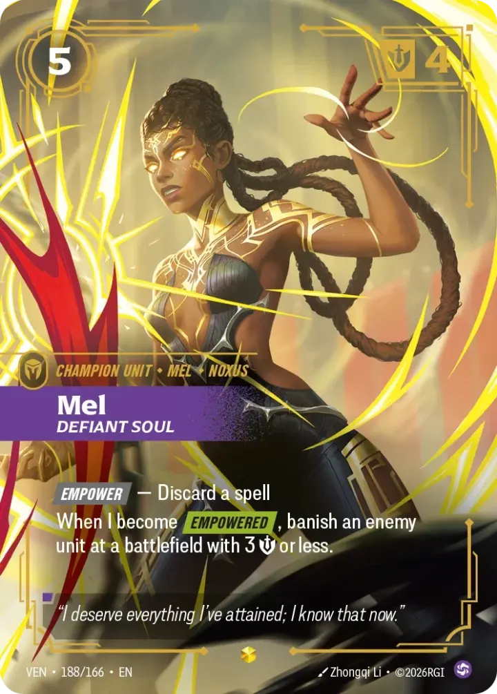 Mel, Defiant Soul (V.3 - Showcase)
