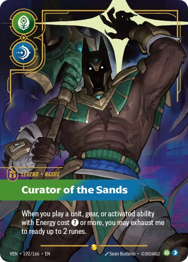 Nasus, Curator of the Sands (V.2 - Showcase)