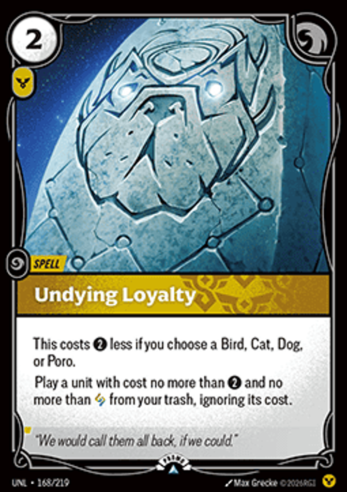 Undying Loyalty