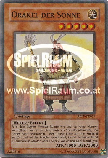 Oracle of the Sun
