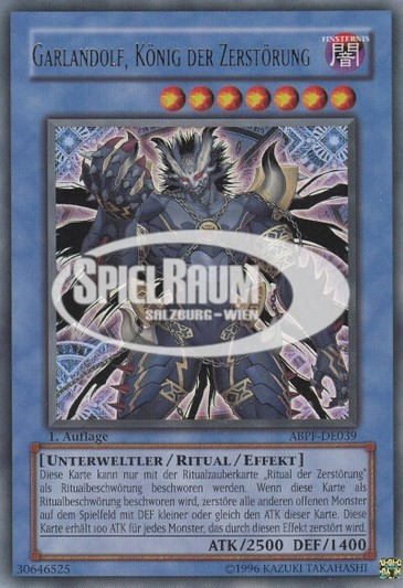 Garlandolf, King of Destruction (V.1 - Ultra Rare)