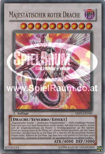 Majestic Red Dragon (V.1 - Ultra Rare)