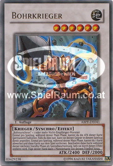 Drill Warrior (V.1 - Ultra Rare)