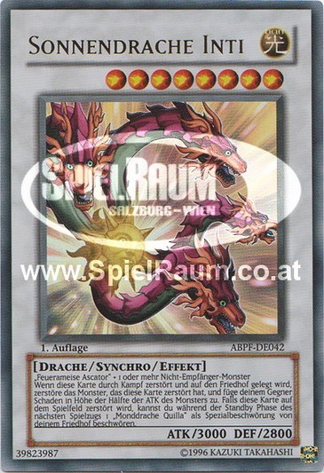 Sun Dragon Inti (V.1 - Ultra Rare)