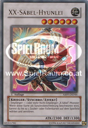 XX-Saber Hyunlei (V.1 - Ultra Rare) Single: Yu-Gi-Oh! Absolute Powerforce Einzelkarte