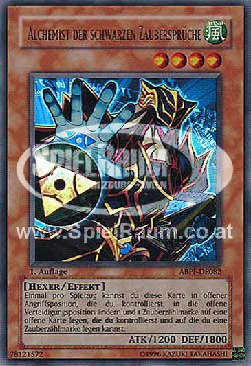 Alchemist of Black Spells (V.1 - Ultra Rare)