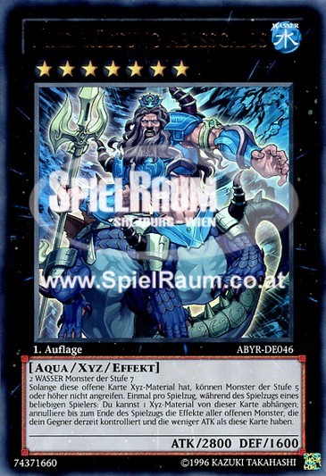 Mermail Abyssgaios (V.1 - Ultra Rare) Single: Yu-Gi-Oh! Abyss Rising Einzelkarte