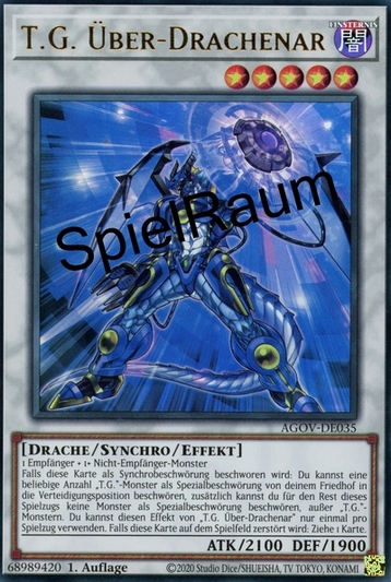 T.G. Over Dragonar (V.1 - Ultra Rare)