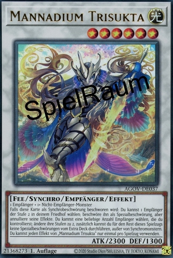 Mannadium Trisukta (V.1 - Ultra Rare)