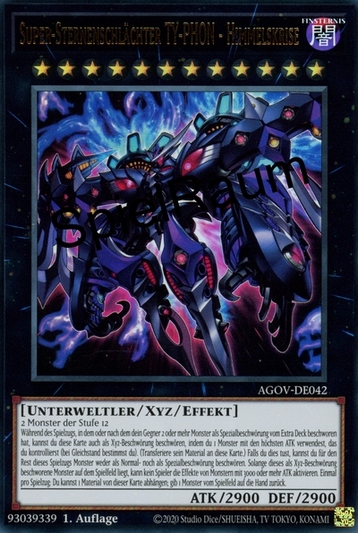 Super Starslayer TY-PHON - Sky Crisis (V.1 - Ultra Rare)